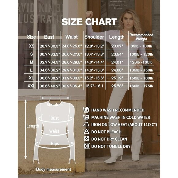 Women's V Neck Long Sleeve T Shirt Slim Fit Fleece Lined Casual Top - Picture 6 of 6